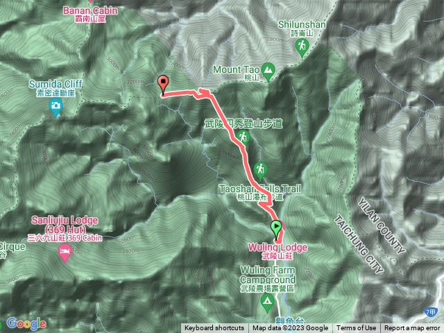 池有山-新達山屋