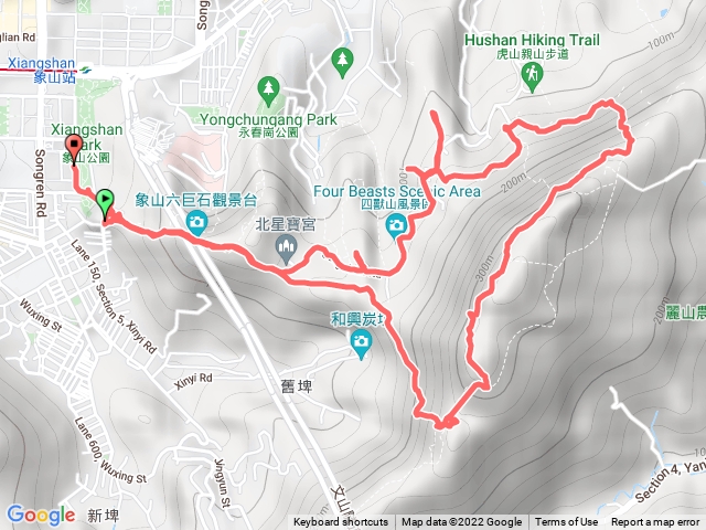 四獸山 南港山縱走