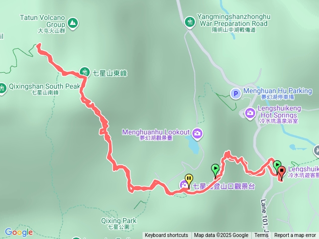 七星山主、東峰