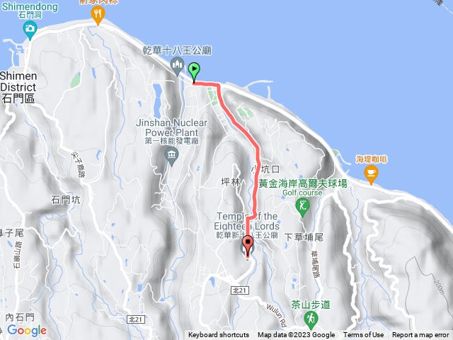 乾華十八王公廟（起：乾華十八王公廟；訖：新乾華十八王公廟）