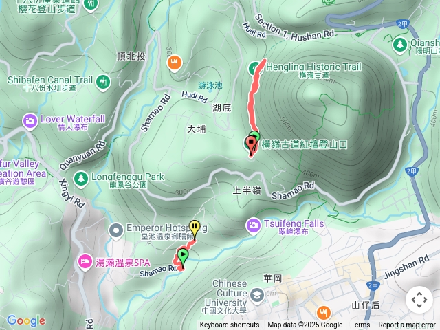 只有半領吊橋