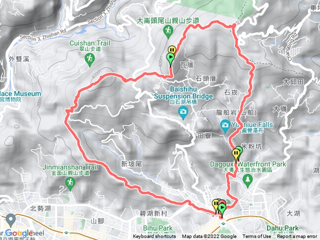 內湖大愛心縱走