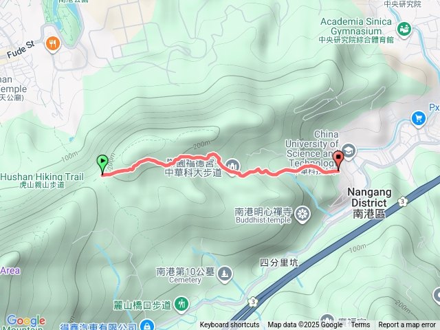 【任務一】2025臺北大縱走臺北大縱走第六段：中華科技大學至捷運麟光站202510191735