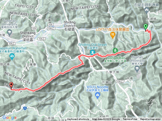 20230527-皇帝殿全稜+筆架山連峰-永定坑煤礦起登