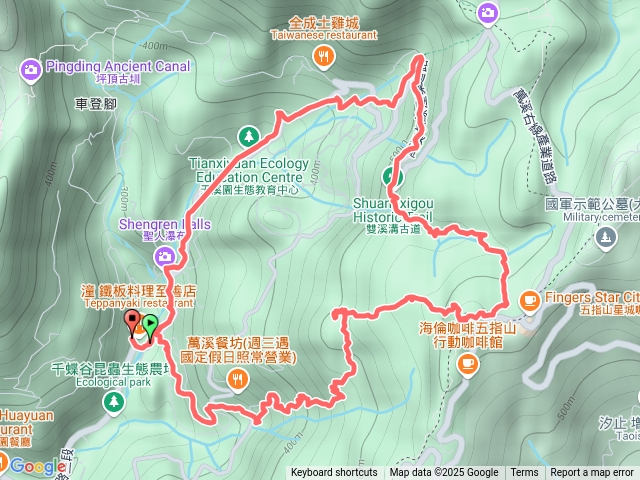 聖人橋-梅花山-古厝遺址-天溪園-聖人橋