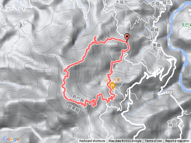 20221210鵝公髻山-第2登山口