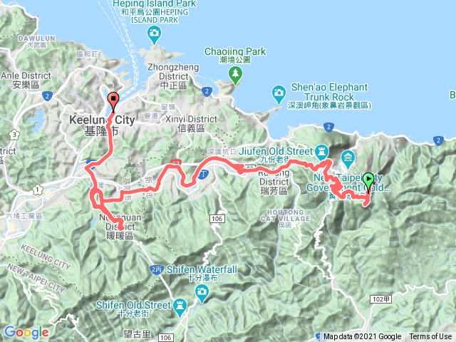 半屏山及燦光寮山