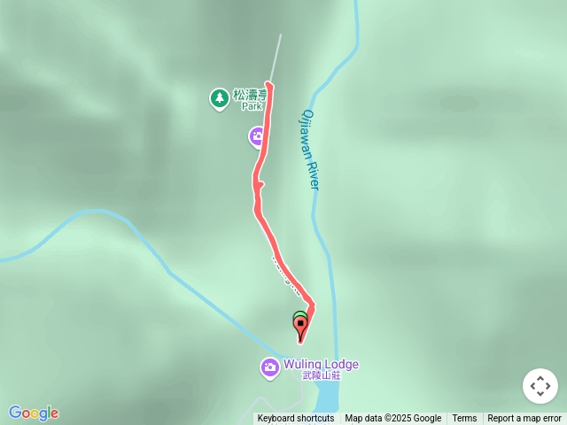 2025.6.22.桃山瀑布步道緩坡越野跑練習（只有來回1.4公里）
