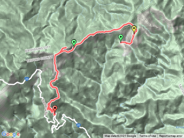 D3 嘉明湖/三叉山/向陽北/向陽山