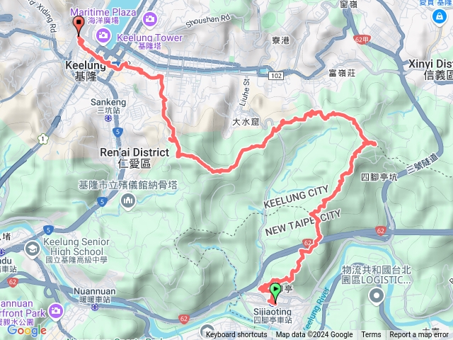 四月長紅（四腳亭，月眉山，長命山，紅淡山）