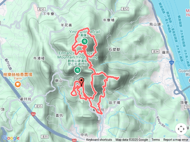 1140521硬漢嶺二登+北橫繞一圈（小北插、101、尖山）