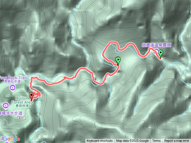 2025/01/27 北港溪洞穴溫泉 回程
