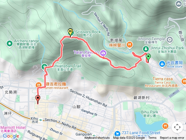 金瑞治水園區-金面山-剪刀石-大岩壁