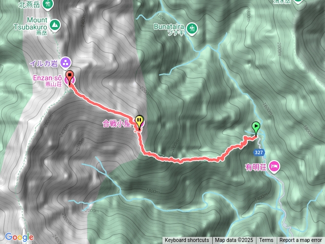 日本表銀座縱走-Day1中房溫泉往燕山莊