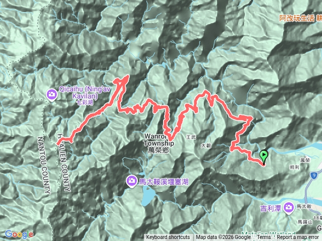 萬榮林道往返六順山四天三夜