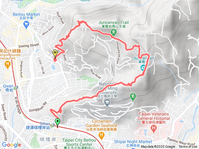 軍鑑岩U型大縱走