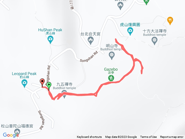 誤打誤撞的步道