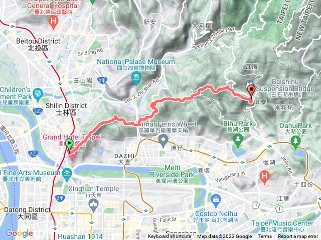 台北大縱走第五段