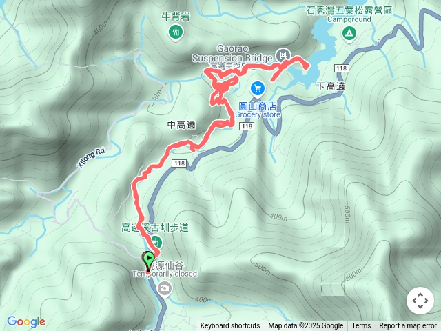 高遶溪古圳步道-高遶天空吊橋