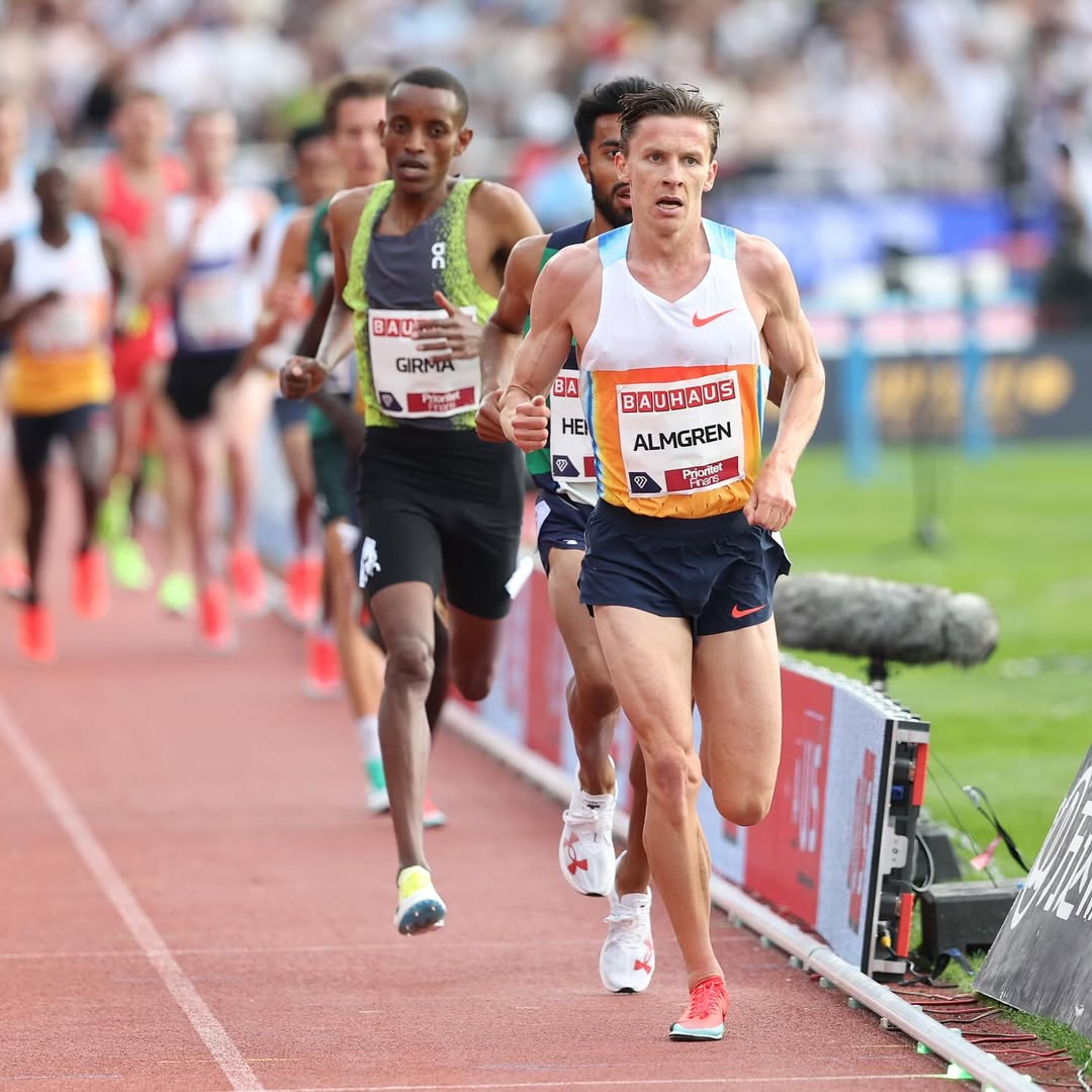 【鑽石聯賽】Andreas Almgren 主場狂飆 12:44.27，刷新男子5000公尺歐洲紀錄