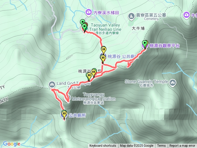 桃源谷（內寮線）