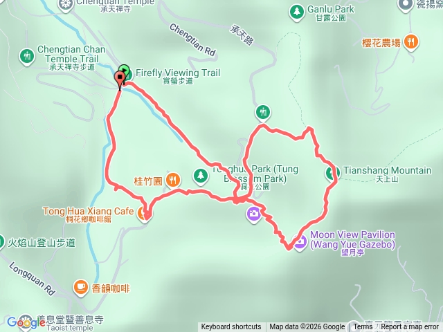 天上山步道