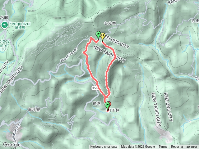 五指山古道.新山夢湖古道O型預覽圖