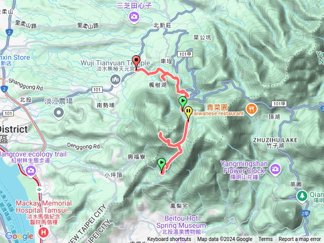 清天宮清天宮東北峰三聖宮山太子碑壁爐面天坪涼亭五感體驗場石屋群遺址楓樹湖古道