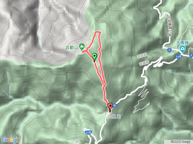 合歡山北峰_O型