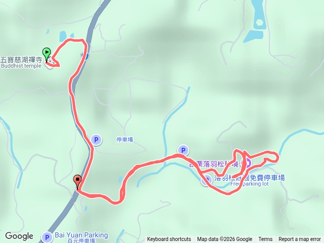 三灣落雨松步道