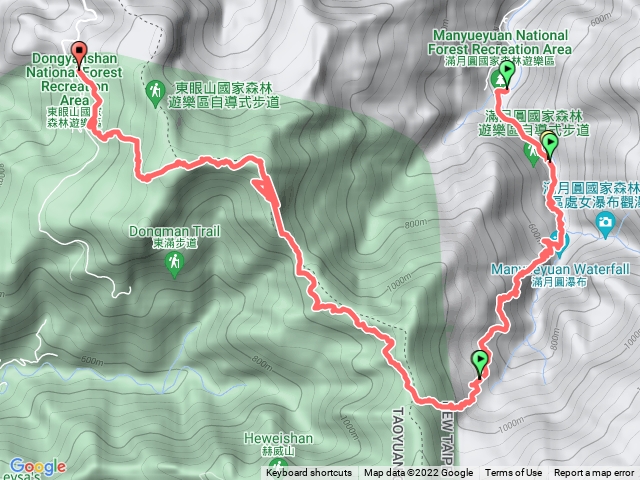 小百岳集起來東眼山自導式步道202211181636