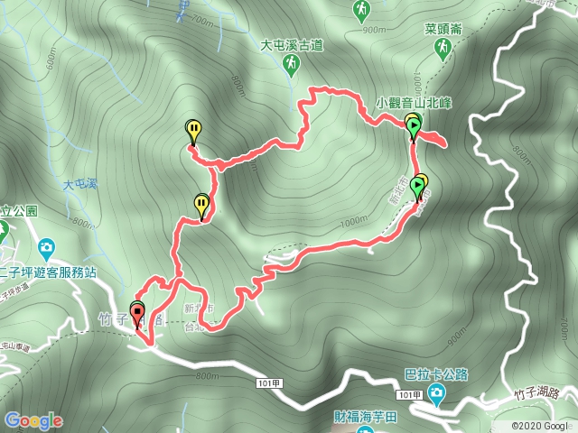 小觀音群峰縱走