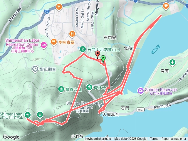 石門山亂繞石門水庫龍的預覽圖