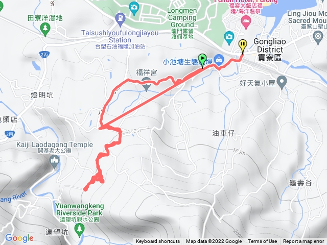 草嶺古道登山口