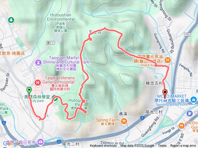 虎頭山楓樹坑步道