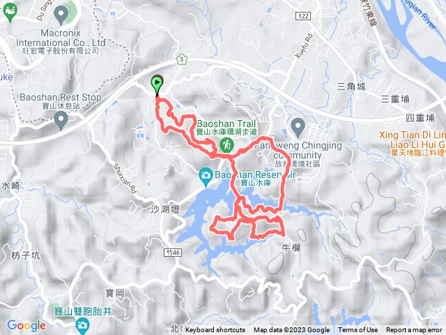 2023-03-22 新竹福龍步道+寶山水庫八連峰