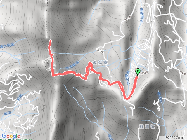 2019-09-01#45大橫屏山-水長流登山口