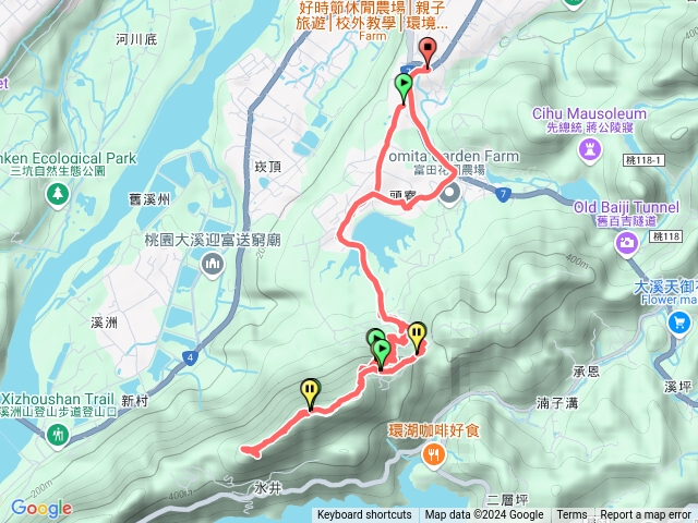 小百岳集起來溪洲山步道(福山巖登山步道)202410251548