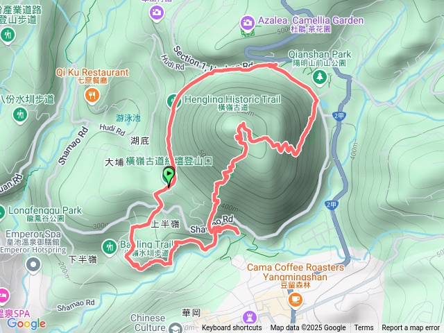 橫嶺古道/紗帽山/半嶺圳O型預覽圖