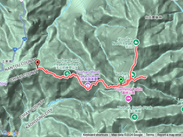 玉山前五峰Day2 玉山北峰主峰東峰預覽圖