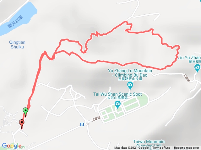 植物園-轉播塔-仙人座-古城牆-植物園