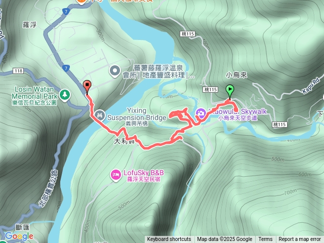 小烏來—》水圳步道—〉義興吊橋1105預覽圖