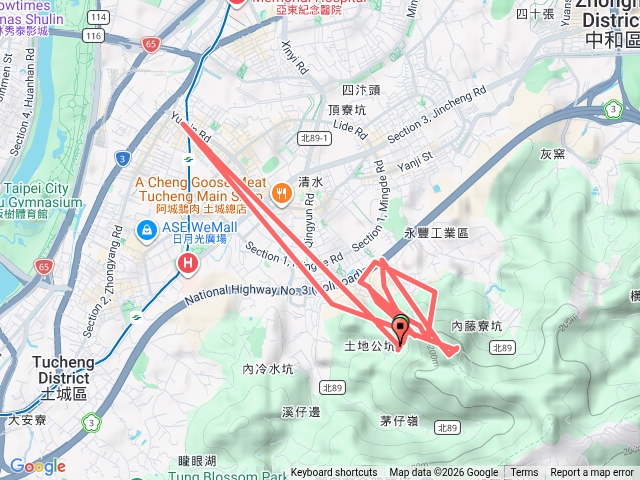 大尖山、二尖山“朱財華步道