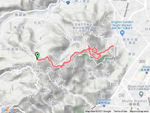 大棟山-青龍嶺-大同山