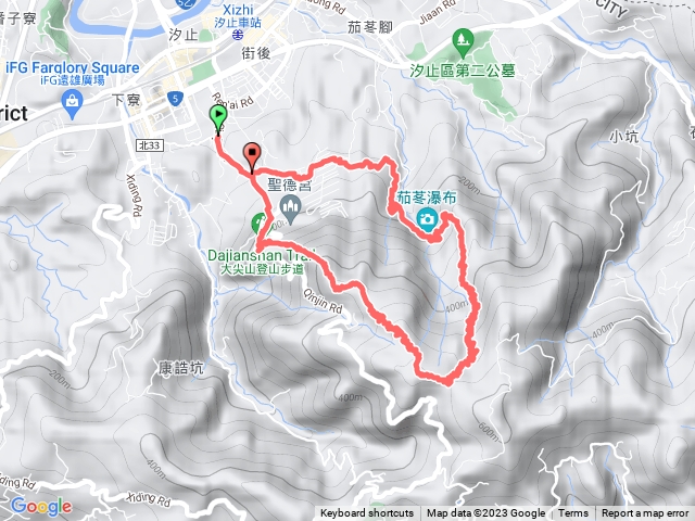 汐科-大尖山-茄苳古道（o型）預覽圖