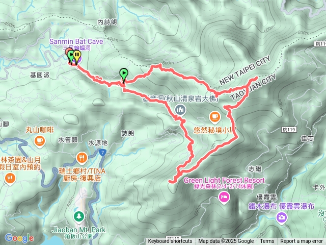 金牌縱走金平山牌子山