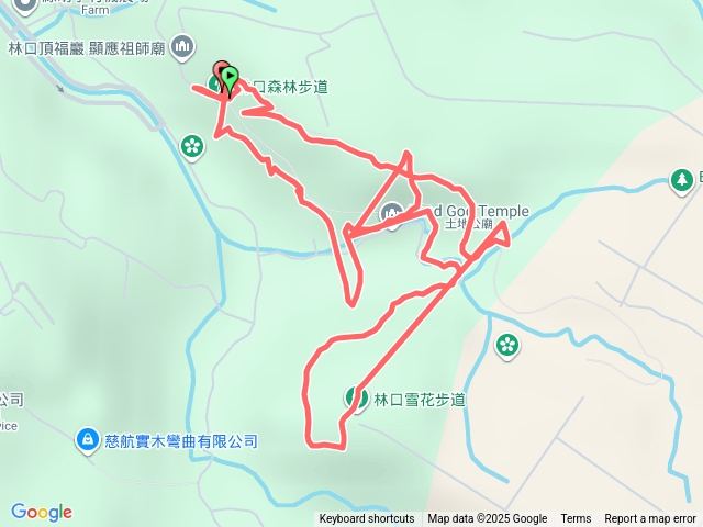 林口森林步道。預覽圖