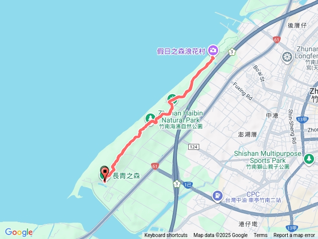 竹南海濱森林步道