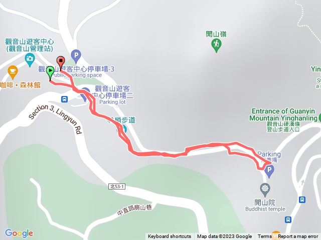 觀音山林梢步道