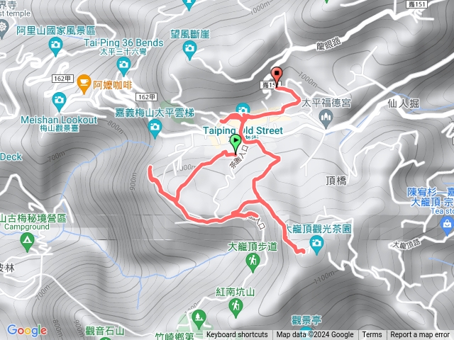 雲之南道&大巃頂山&孝子路步道